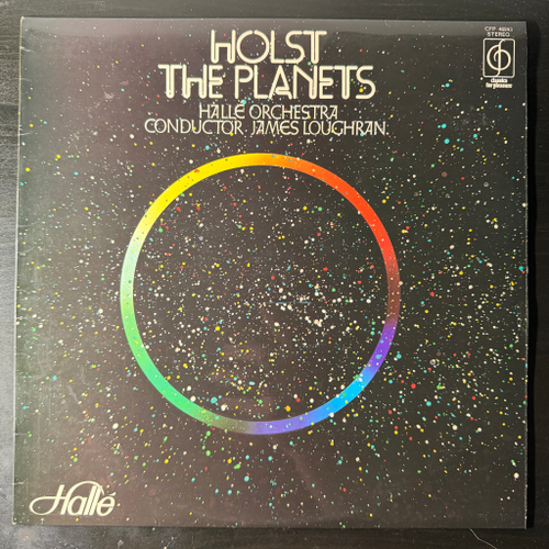 Holst, Hallé Orchestra, James Loughran ‎– The Planets, Op. 32 (Англия 1982г.)