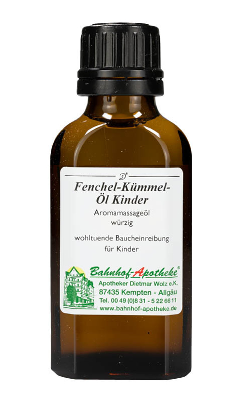 Bahnhof-Apotheke Масло фенхеля и тмина для детей 50мл