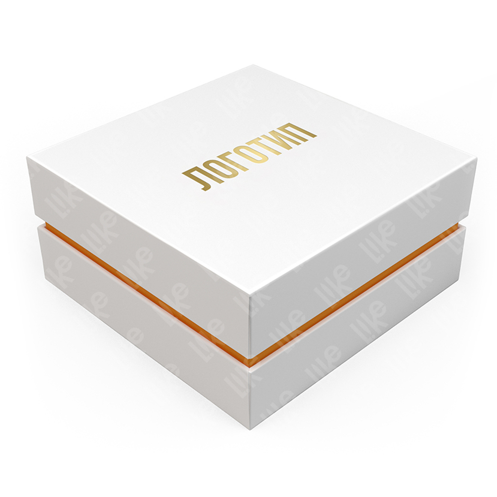 Картонная коробка для украшений серия Самба 80×80×40