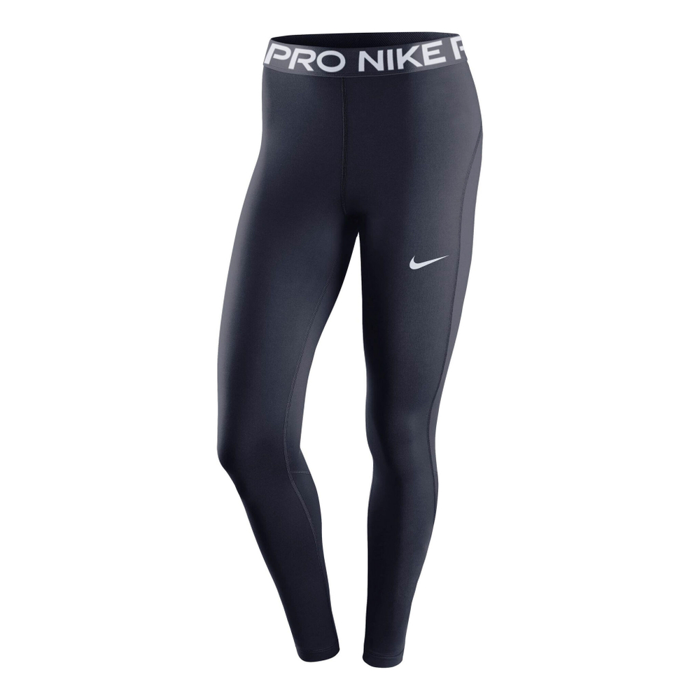 Женские теннисные брюки Nike Pro 365 Tight Women - Dark Blue, White