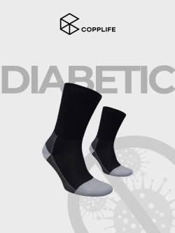 Носки COPPLIFE DIABETIC с ослабленной резинкой