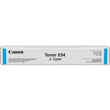 Тонер-картридж CANON 034 C (9453B001) голубой