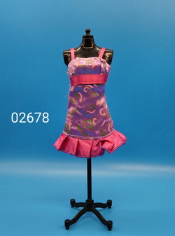 Одежда для куклы Барби винтаж платье 02678