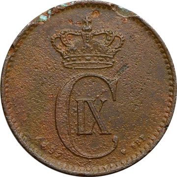 2 эре 1874-1906 Дания