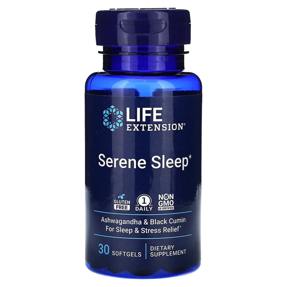 Life Extension, Serene Sleep, 30 мягких таблеток
