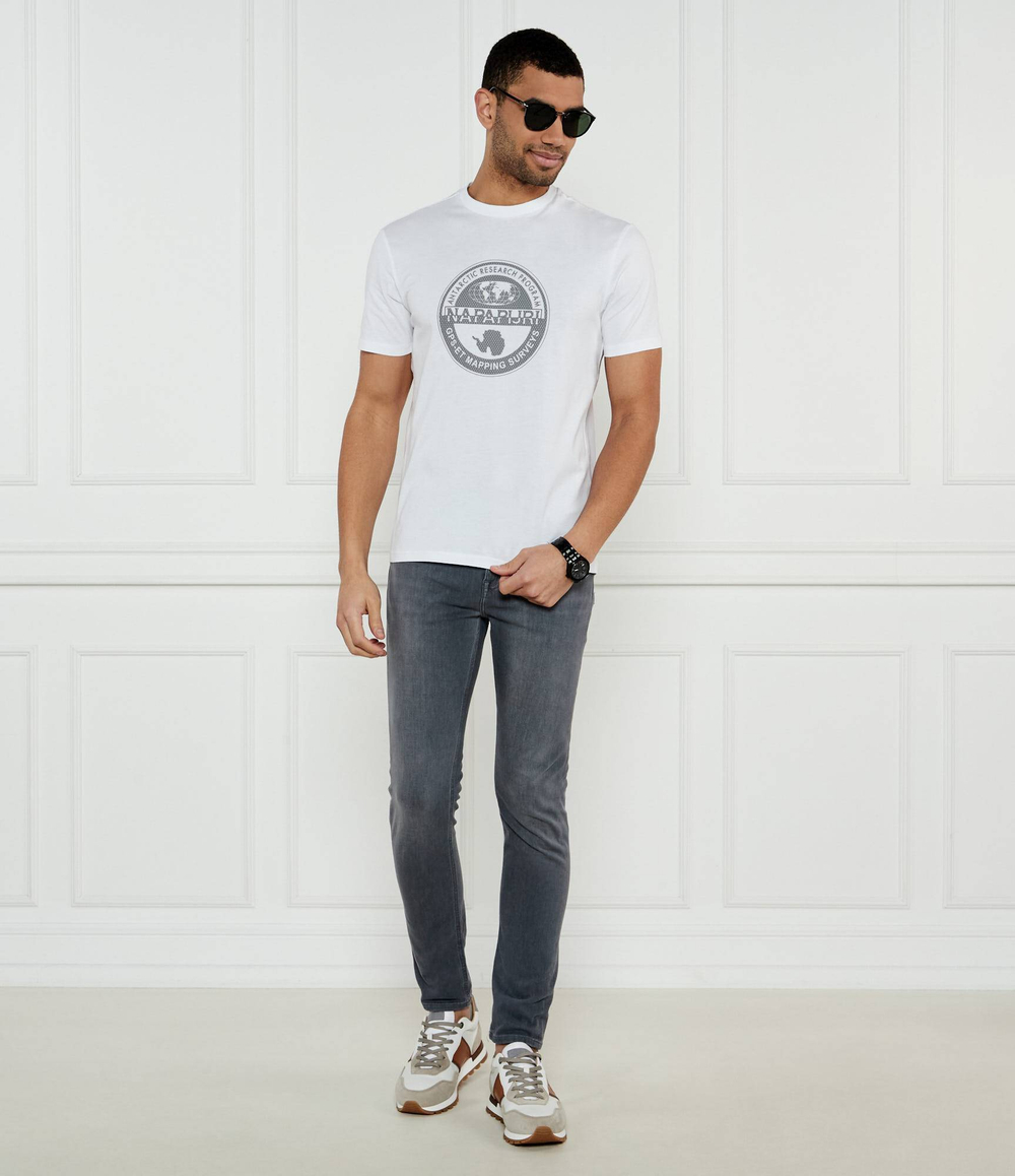 Футболка S-BOLLO Napapijri - белый(NP0A4I3C)