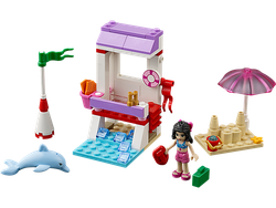 LEGO Friends: Спасательная станция Эммы 41028 — Emma's Lifeguard Post — Лего Френдз Друзья Подружки