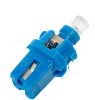 Светодиод 12V T 5   1SMD WITH CAP Blue МАЯК  (панель приборов, с патроном,) 12T5\P8-Blue