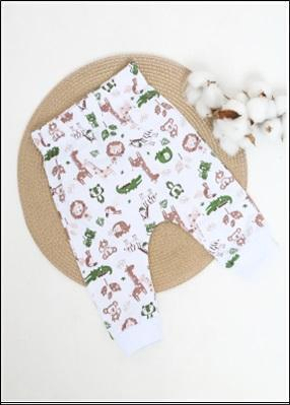 Штанишки д/новорожд. Ш-15/4 р.80 "Колобок-4" белый (Ивашка)