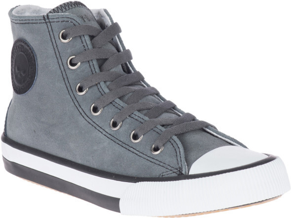 Кеды Toric 4-Inch Leather Athletic Harley-Davidson (Серые)