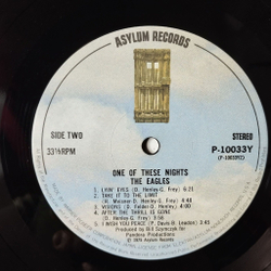 Винтажная виниловая пластинка LP Eagles One Of These Nights (Japan 1975) (No Obi) I Wish You Peace