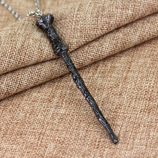 Кулон Гарри Поттер Волшебная палочка Гарри Поттера р-р цепь 38-41см, подвеска 12см