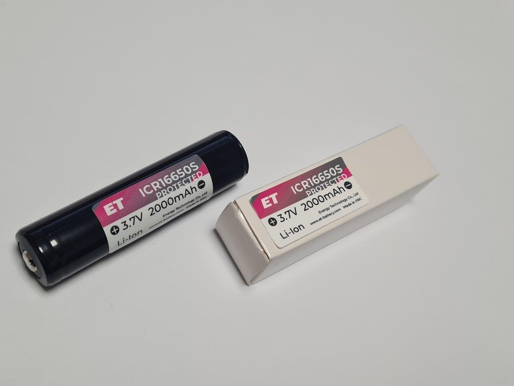 Аккумулятор ET ICR16650S Protected
