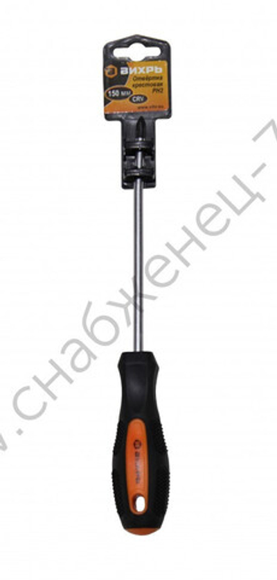 Отвёртка крестовая ВИХРЬ PH2 150мм