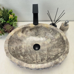 Раковина из оникса Erozy Grey EO-62570 51*41*15 0093
