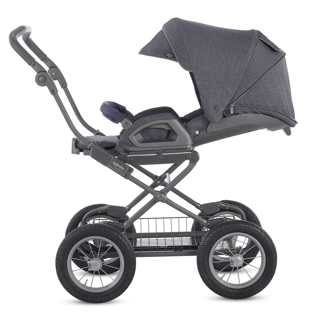 Коляска Inglesina Sofia System Duo 2 в 1 на шасси Ergo Bike VILLAGE DENIM