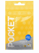 Карманный мастурбатор Spark Beads (Цвет: прозрачный)