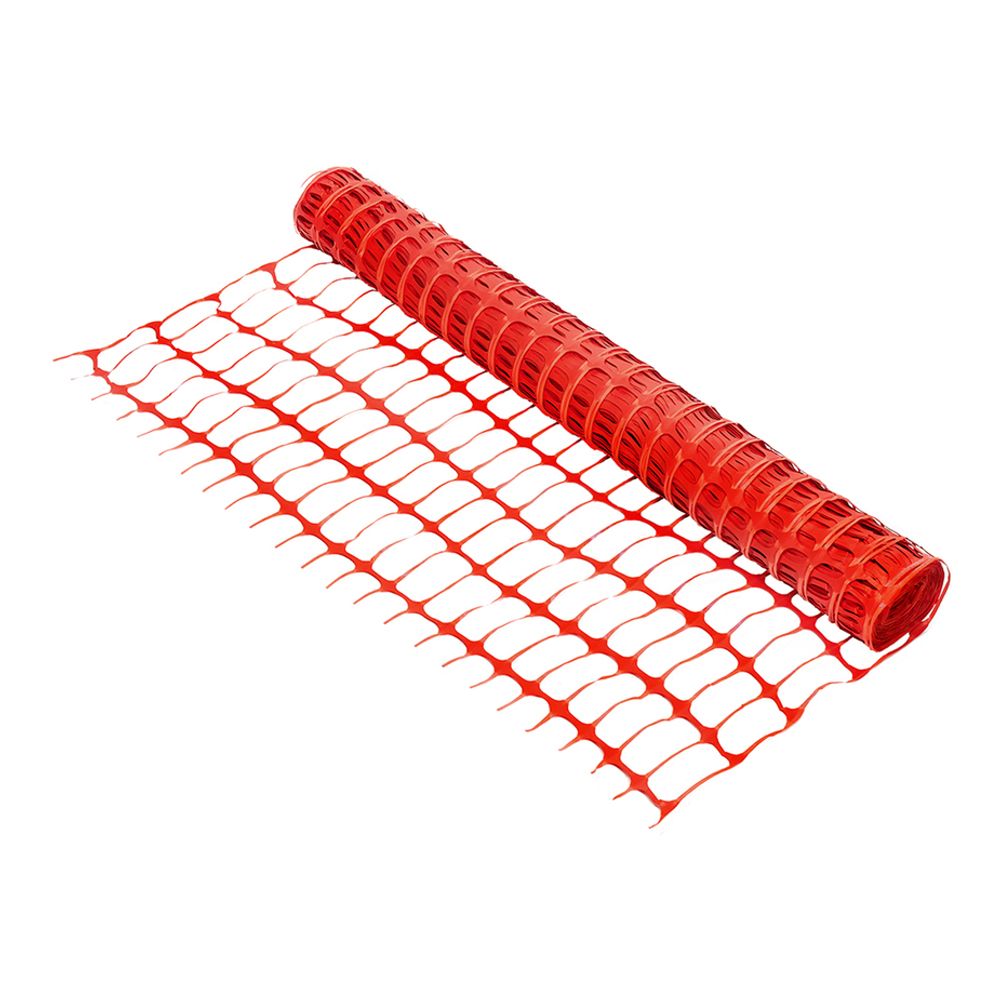 Сетка для аварийного ограждения, ячейка 45х95мм, рулон 1х50м