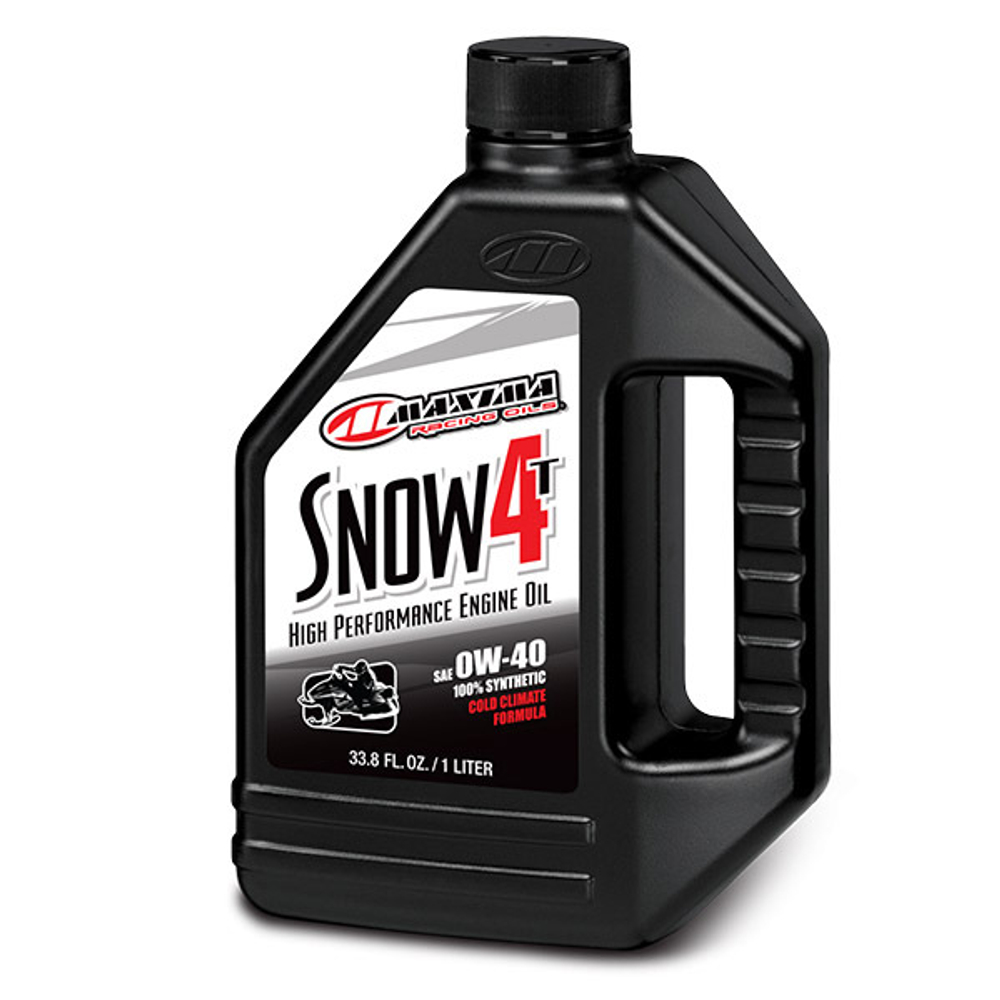 Масло моторное MAXIMA SNOW 4T FULL SYN 0W40 Liter синтетическое 4Т (1л)