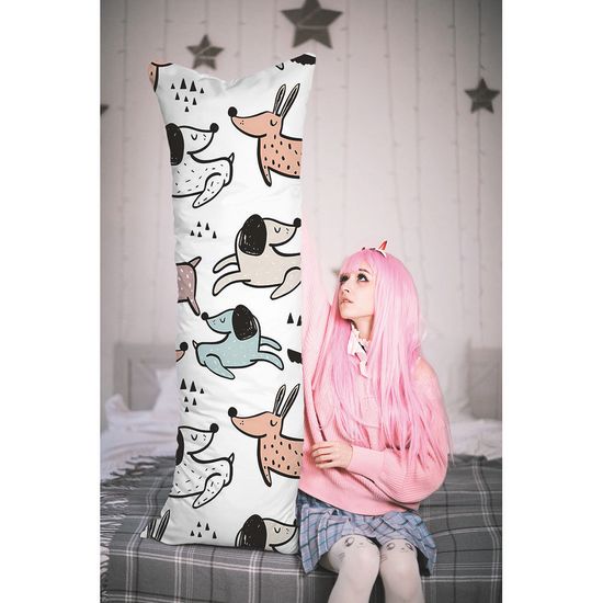 Дакимакура подушка детская собаки арт. 0021