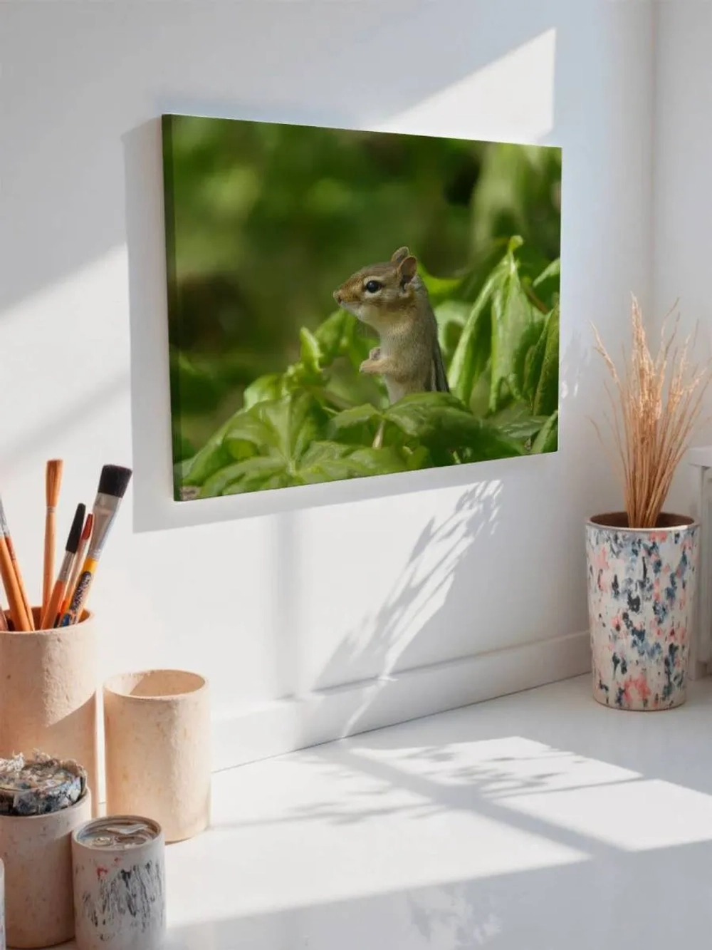 Картина на стену 40 X 50 Бурундук