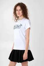 Купить Футболка HELGI INGVARR Русалка Женская Белая Футболка HELGI INGVARR Русалка Женская Белая