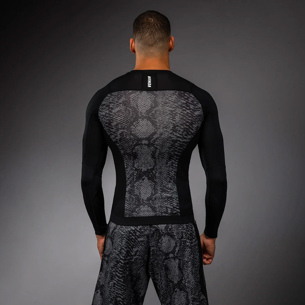 Рашгард Venum G-Fit Scales Rashguard black/charcoal grey