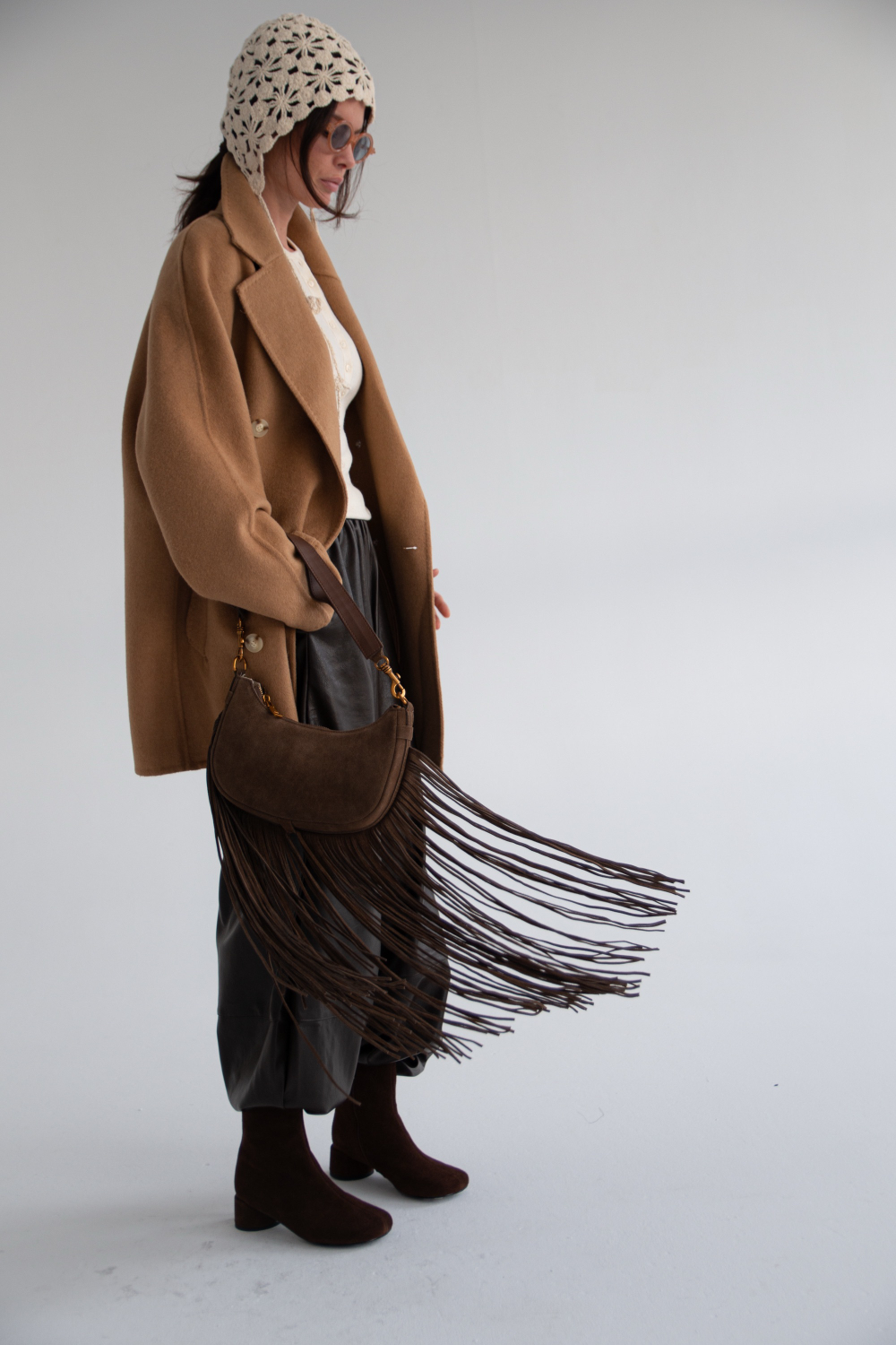 Сумка с бахромой WEST