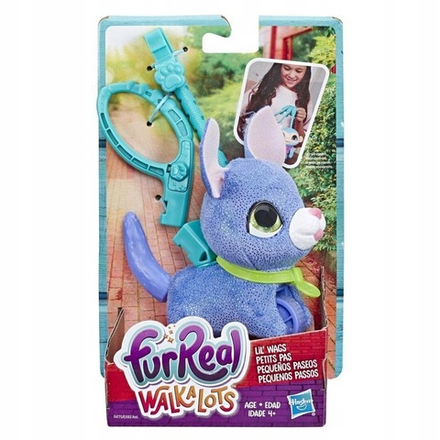 Интерактивный талисман Hasbro FurReal Walkalots Lil' Wags маленький питомец на поводке E4775