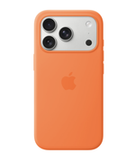 Чехол Apple Silicone Case MagSafe для iPhone 17 Pro (Orange)
