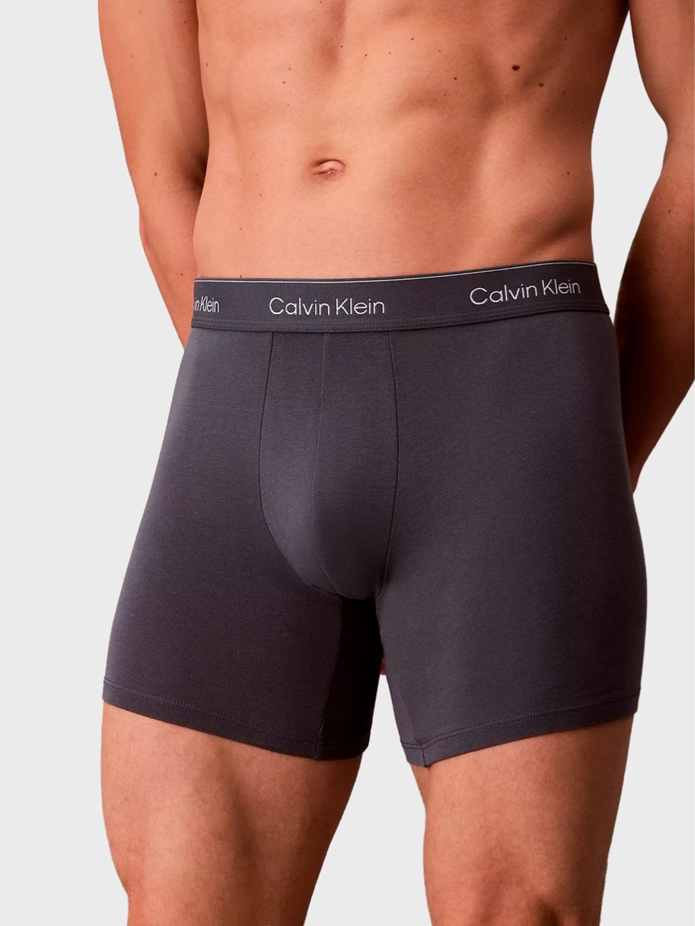 Мужские трусы Calvin Klein боксеры брифы Icon Cotton Stretch 3-Pack Turbulence W