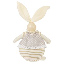 GAEM Игрушка набивная "Заяц/Зайка", L18 W13 H37/27 см, 2в.