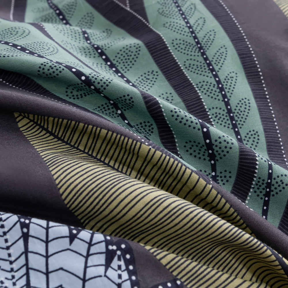 Комплект постельного белья Делюкс Сатин 100% хлопок на резинке LR455