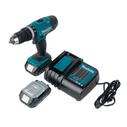Дрель-шуруповерт Makita DHP453SYE 18В 2х1,5 Ач