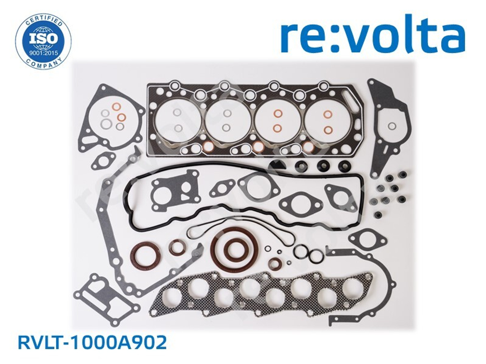 Комплект прокладок двигателя Mitsubishi L200 / Pajero Sport / Nativa / 4D56 / RVLT-1000A902