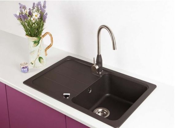 Смеситель SCHOCK Kavus оружнейная сталь