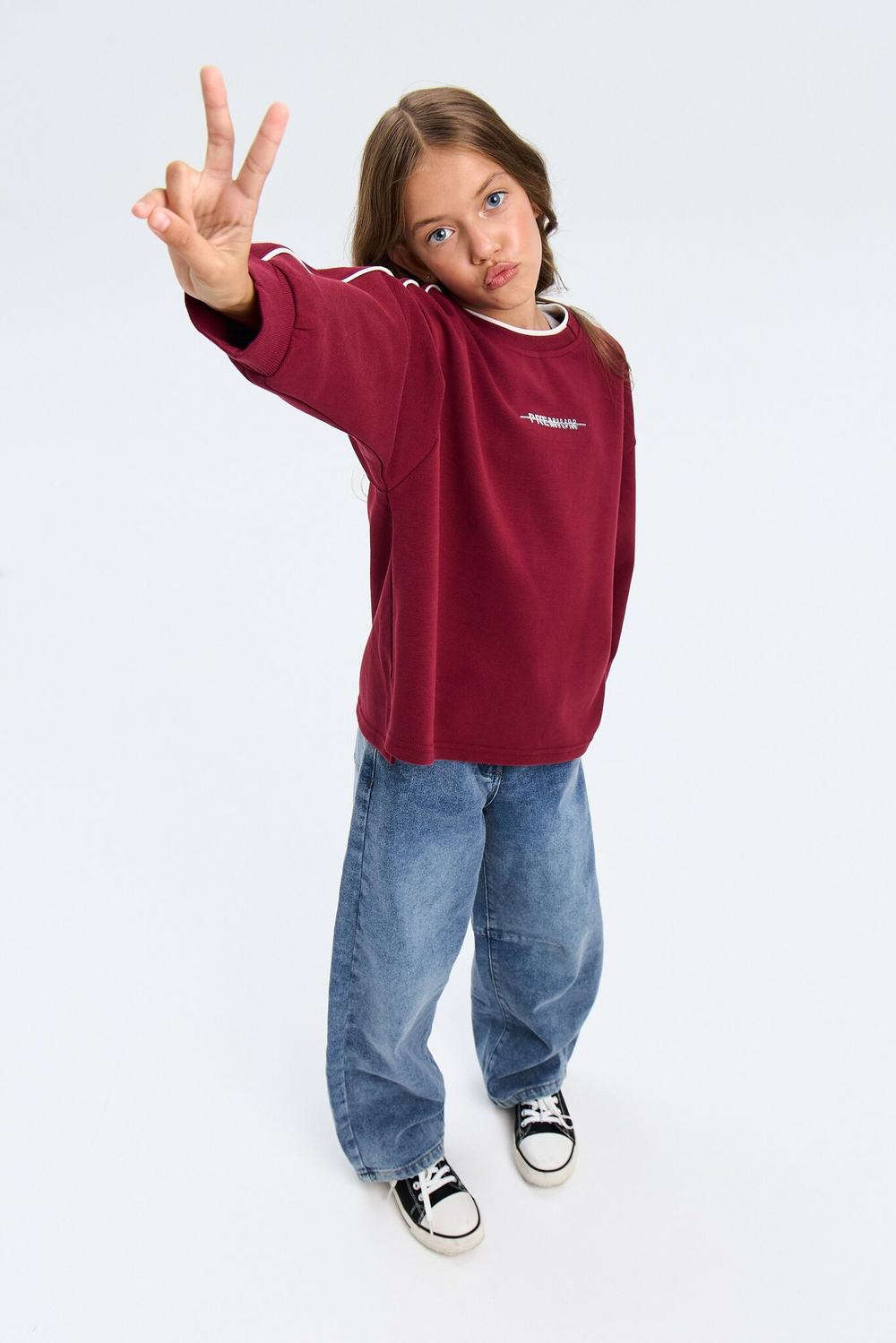 Джемпер дл/р д/д DELORAS 22699