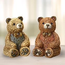 De Rosa Rinconada Статуэтка коллекционная Плюшевый медведь Тедди, девочка