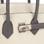 Сумка из коллекции Z с матовой палладиевой фурнитурой Hermès Special Order Birki