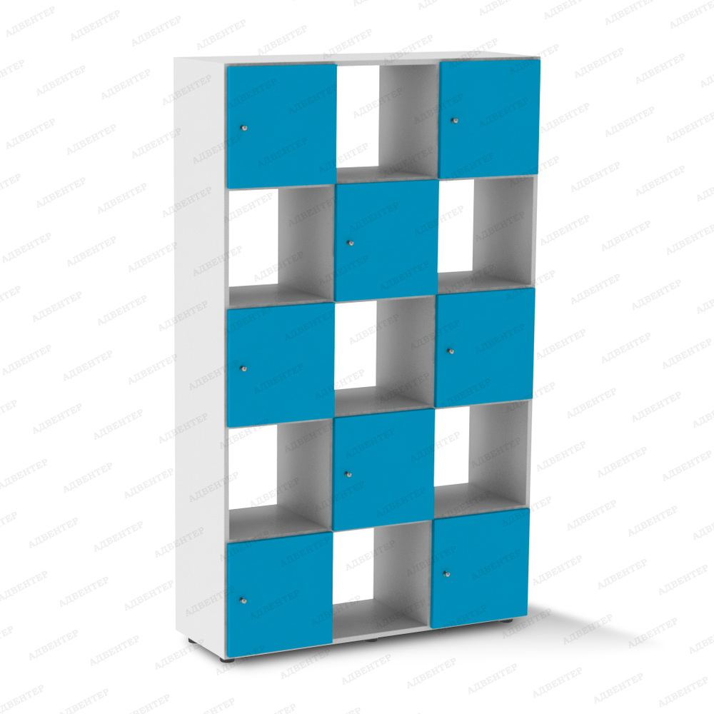 белый/голубой двусторонний