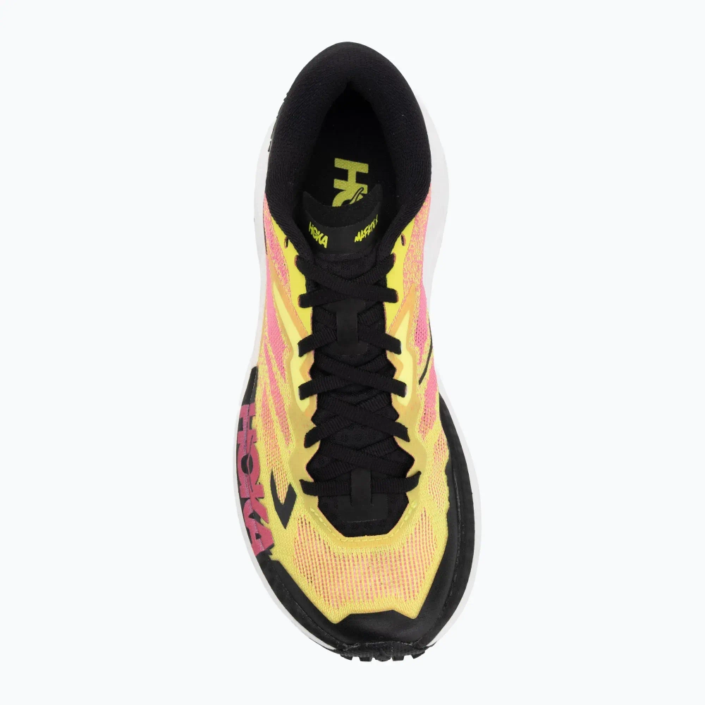 Кроссовки для бега Hoka Mafate X neon hoka citrus/neon rose