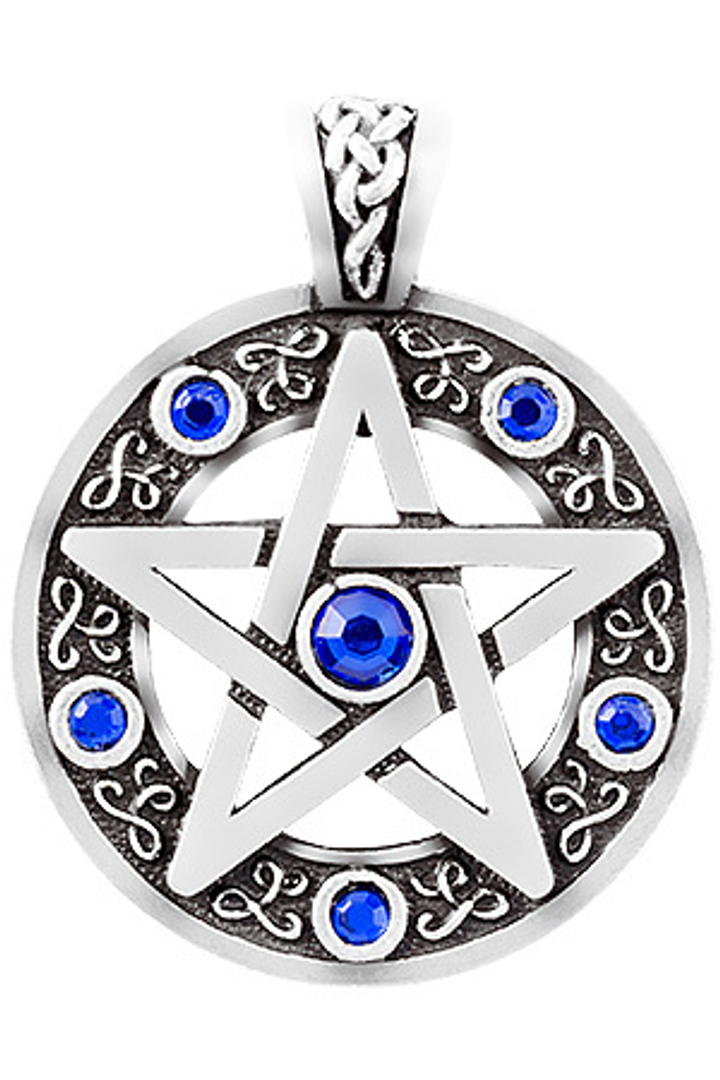 Амулет (Totem) № 37 Кельтская пентаграмма, английское олово