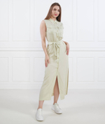Платье с ремешком TENCEL SLEEVELESS SHIRT DRESS Calvin Klein - фисташковый(K20K205204)