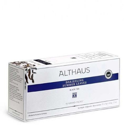 Чай черный Althaus Darjeeling Summer Leaves Grand Pack в пакетиках для чайника, 4гр х 15шт