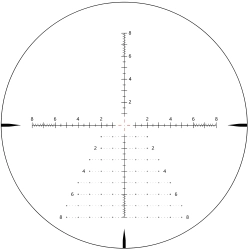 Оптический прицел Vector Optics Taurus GENII 3-24х56 ED SFP (SCOL-55) - сетка MIL