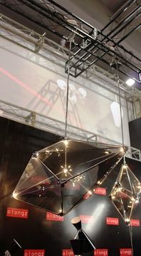 replica ROLL & HILL Maxhedron suspension lamp 02