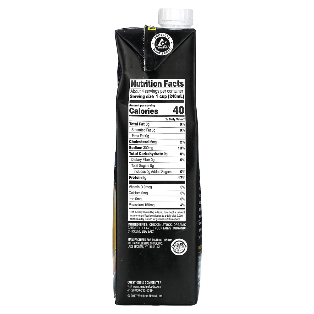 Imagine Soups, бульон из куриных костей, 946 мл (32 жидк. унции)