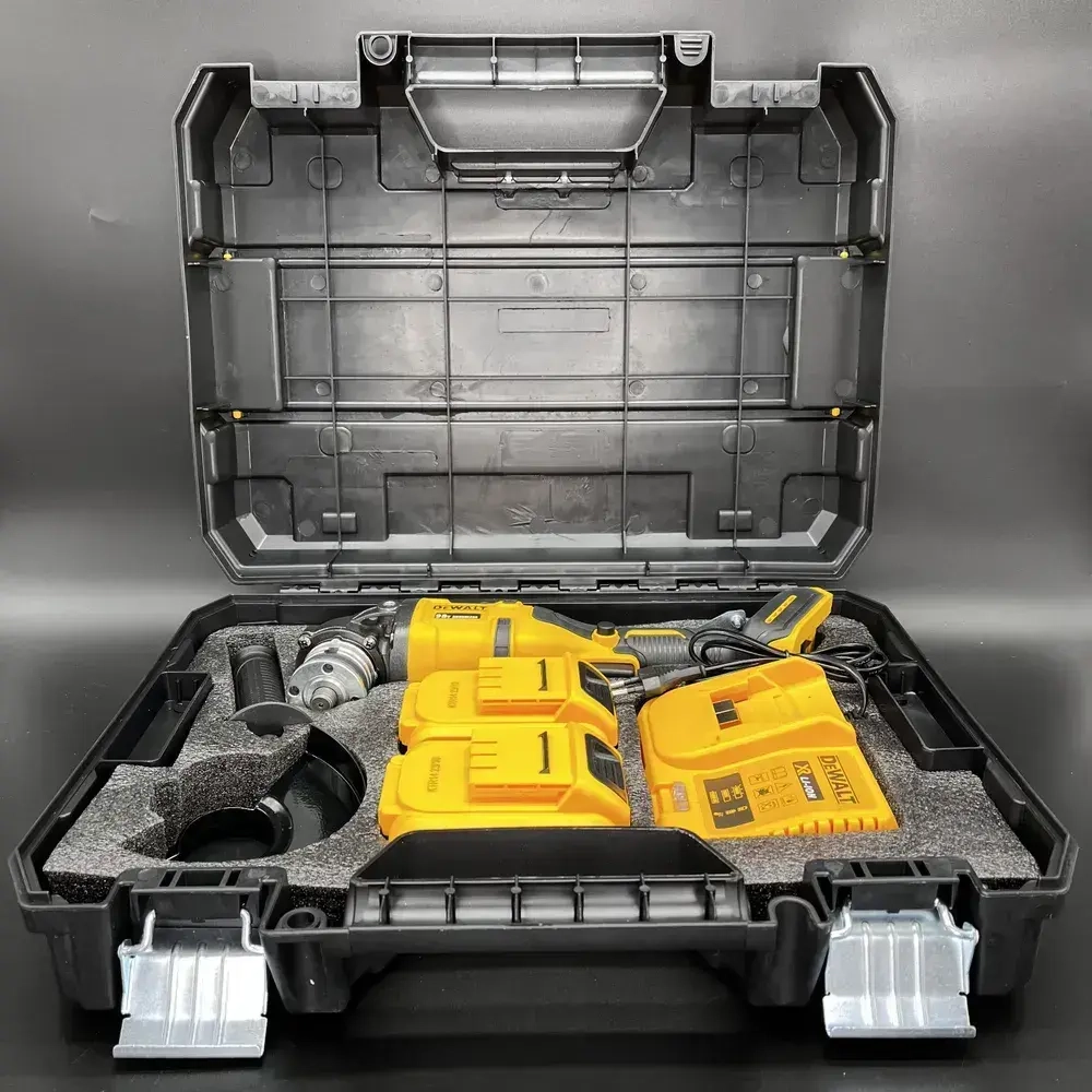 УШМ DeWalt 18V Болгарка от аккумулятора 2 АкБ, 5Ah / Угловая шлифмашина 8500 об./мин