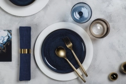 Like. by Villeroy&Boch Джинсовый набор для завтрака на 2 персоны (6 предметов) 19-5168-9651 + 19-5168-1900 + 19-5168-2640