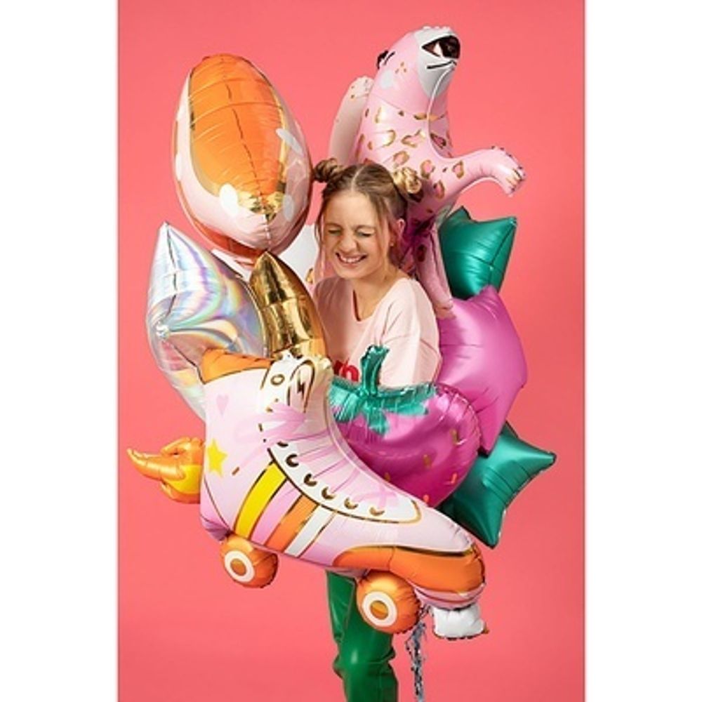 ПД Шар фигура "Роликовые коньки" 29"/74 см (БГ-35)  Изображение7